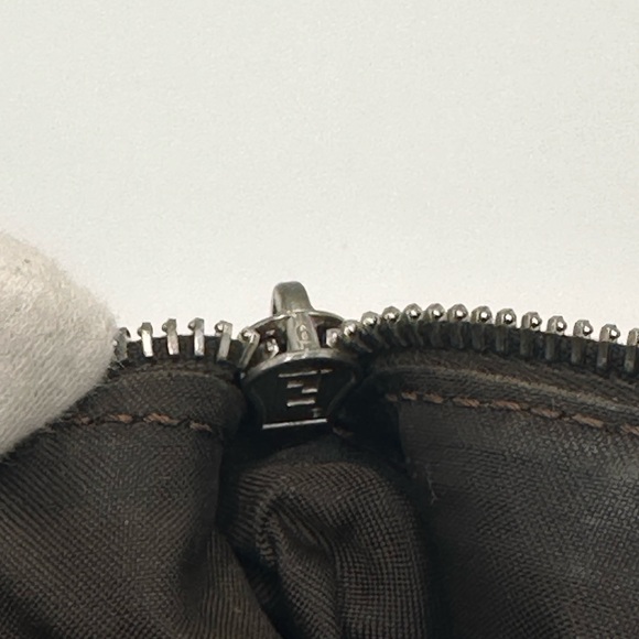 FENDI Zucca Mini Boston Handbag and Compact Wallet - Picture 7 of 14